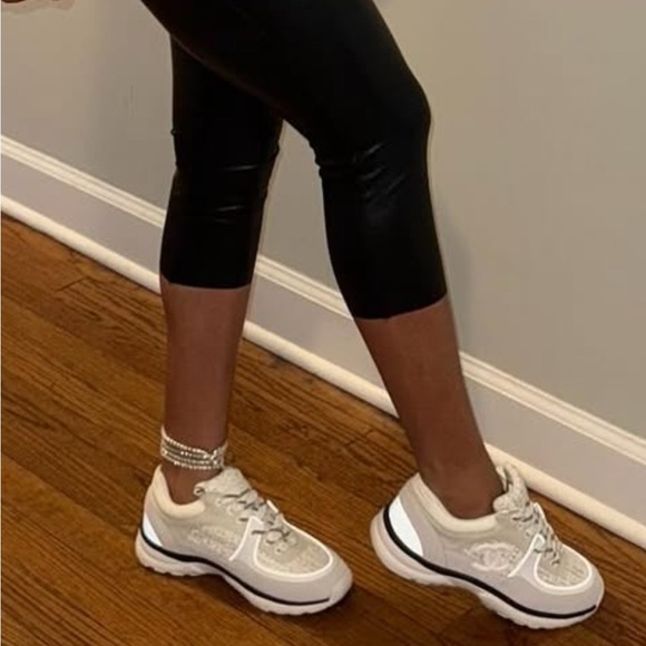 Chanel Tweed Trainers (Reposhing) - Picture 1 of 3